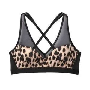 Victoria's Secret Sport Incredible Lightweight Max Sports Bra In Leopard Print